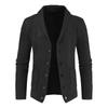 Mode Revers Casual Cardigan Mantel Langarm Slim Strickpullover