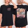 2026 Vendita Calda Maglietta con Stampa Double Face Memoriale Dolly Parton Uomo Donna Vintage Top Hip Hop Streetwear T-shirt Oversize