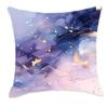 New Dreamy Gold, Pink, Blue and Purple Gradient Color Pillow Back Home Bedroom Bedside Sofa Cushion