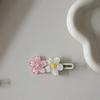 Summer Fresh Flower Hairpin Sweet Girls Sakura Side Clips Bangs Hair Clips For Women Headwear Hair Accessories
