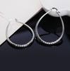Exquisite and Creative Large Hoop Earrings for Ladies Party Wedding Ladies Luxury Jewelry Holiday Gifts High Quality Practical Daily Use