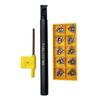 SNL0013M16 Left Hand Internal Threading Boring Bar 10pcs 16ER AG60 Inserts CNC Turning Kit Accessories