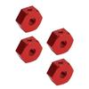 4pcs 1 10 RC Wheel Hex Hubs Nut 14mm Aluminum Wheel Hex Drive Hub for AMMRA Big Rock for Typhon for Senton