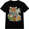 Tiger And Cub T Shirt Wildlife Big Cat Nature Animal Lover Graphic Tee