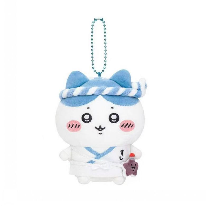 

Jiji Sushi Wasabi & Little Hachi Usagi Plush Toy Charm with Hair Tie and Bead Chain One pendant toy price