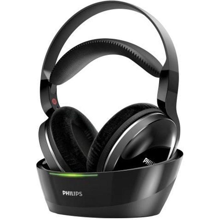 Philips SHD8850 Wireless Radio Full-Size Headphone System
