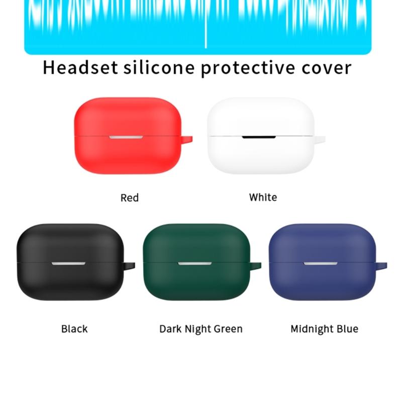 Shockproof Silicone Earphone Case Cover Dustproof Protections Wear Resistant Design for Clip WF-LC900