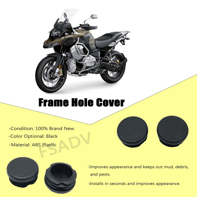 Frame Hole Cover Caps Plug Decorative Frame Cap For BMW R1200GS R1250GS LC R 1200 1250 GS Adventure adv 2014-2023 Motorcycle