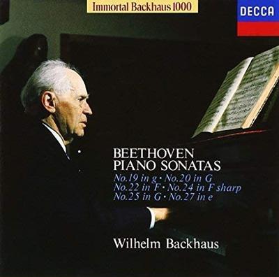 CD BACKHAUS (WILHELM); BEETHOVEN - Beethoven: P-Sonate 19. UCCD9161 Decca Japan ObiKlassik Gebraucht