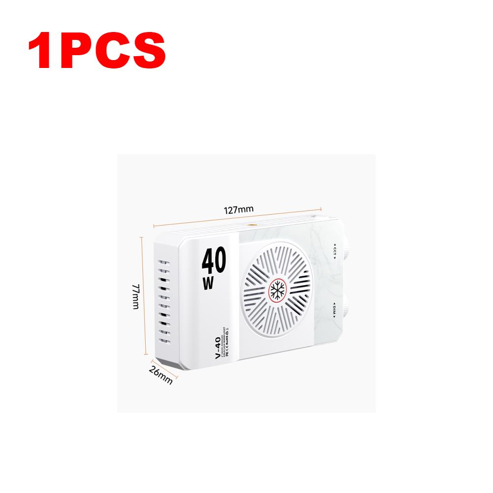 1-5PCS 40W LED Camera Light Handheld Fill Light RGB Portable Light Panel 4400mAh Rechargeable Video Light For Photography Camera
