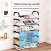 Slim Multi-Tier Shoe Rack for Entryway or Dorm
