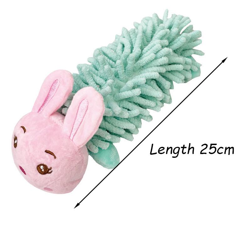 

Fleece Pet Chew Stuffed Toys for Small Medium Dogs Squeaky Puppy Cat Dog Toy Chihuahua Bichon mascotas Accessories jouet chien Length 25-30cm