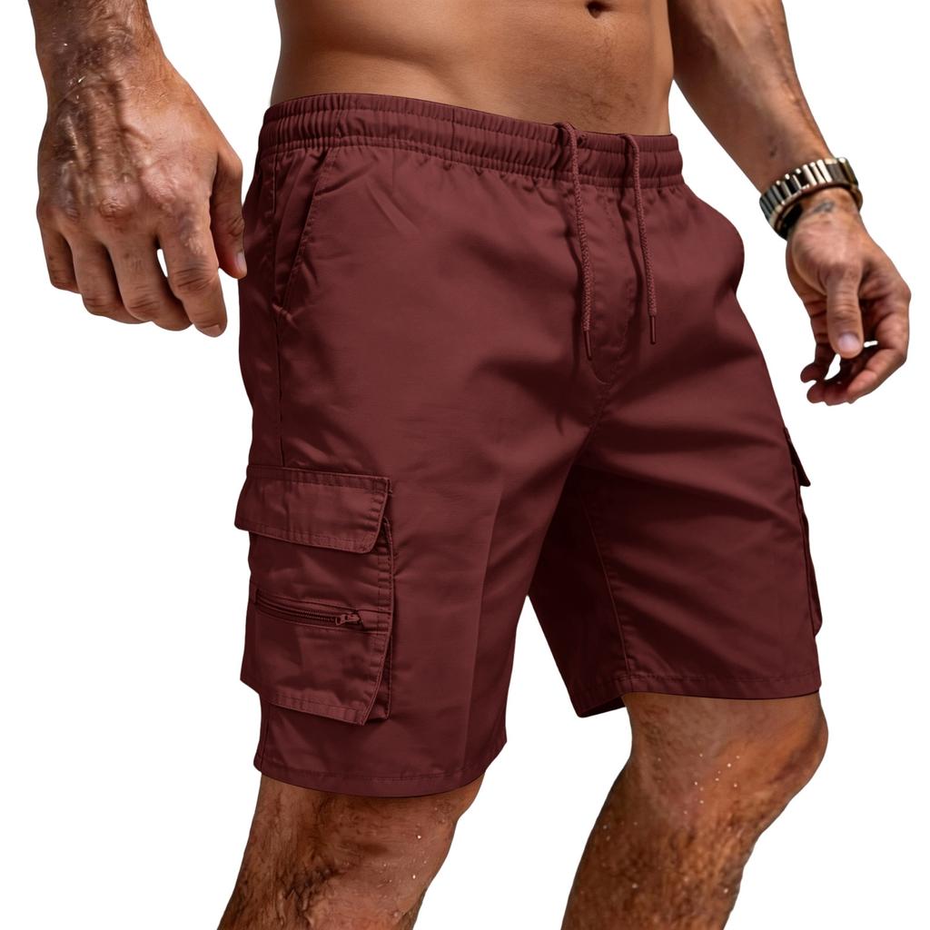 Men's Casual Stylish Lightweight Breathable Shorts - Men's Loose Multi-pocket Outdoor Sports Work Pants
