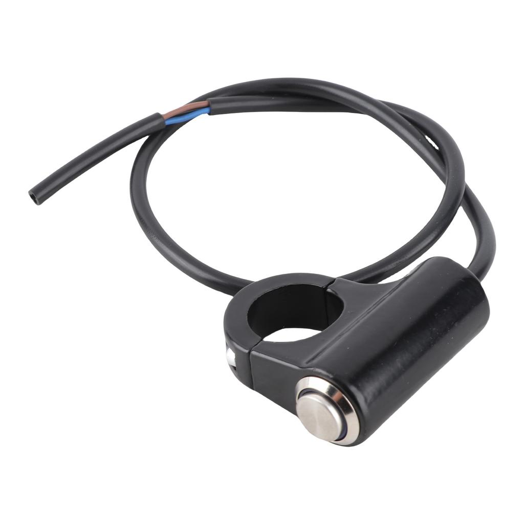22mm Motorcycle Handlebar Mount Switch Push Button Headlight Brake Fog Lights ON OFF Blue Ray Version