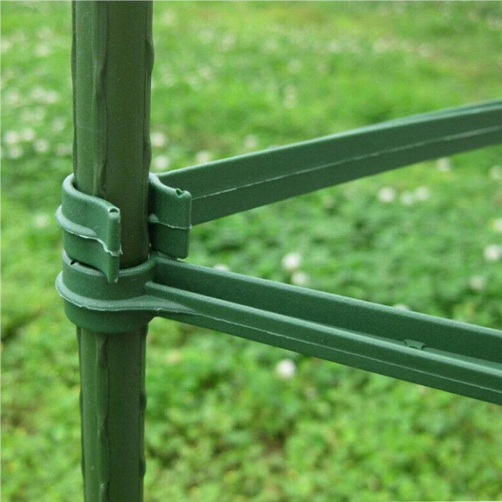 12piece Strong Support For Plants Plant Stakes Connector For Stable Fixation Rod Tomatoes Waterproof