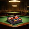16 Pieces 16-Ball Pool Set Bright Colors Balls with Cue Ball Professional