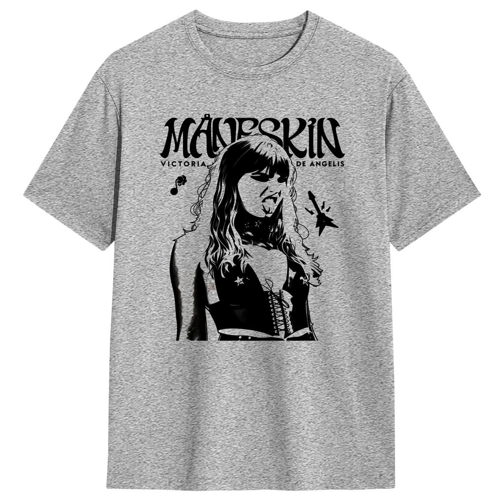 Unisexeskin Band World Tour TShirt Summer Street Style T Shirts 100 Cotton Harajuku Tee Shirt For Couple Pattern Top Tees