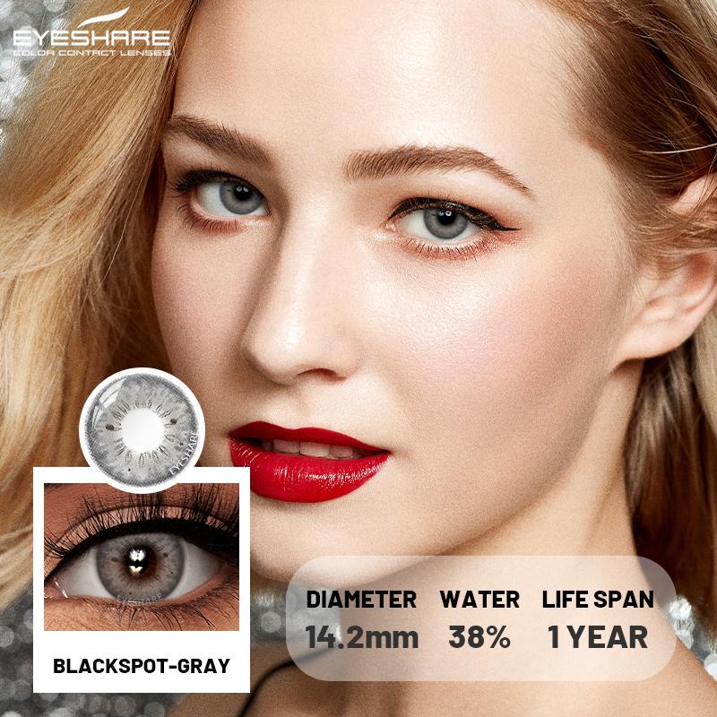 Fashion Gray Lenses 1 Pair Color Contact Lenses for Eyes Blue Eye Lenses Colorcon Brown Colored Lenses Green Contacts