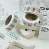 500Pcs/Roll Stickers Kawaii Hello Kitty Melody Kuromi Cinnamoroll Cartoon Kids Reward Stickers Gift Decoration Decals Toys