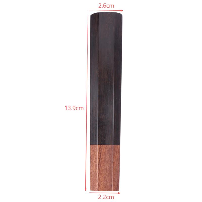 §DIY Kitchen Chef Knife Handle ECO Friendly Natural Wooden Knives Making Details Accessories Octagonal Handle
