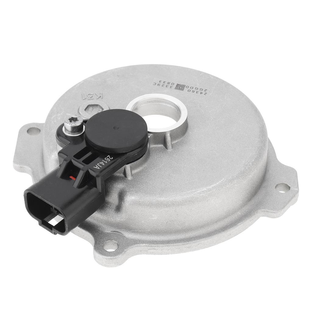 24360-2GGD0 Camshaft Position Actuator Kit for Kia, 2-Pin VVT Solenoid w/Cover & Seal, Solves P0011/P0014 Codes, Engine Timing Control Sensor