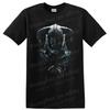 The Elder Scrolls Dragonborn Warrior T Shirt Nordic Helmet Fantasy Game Tee Art