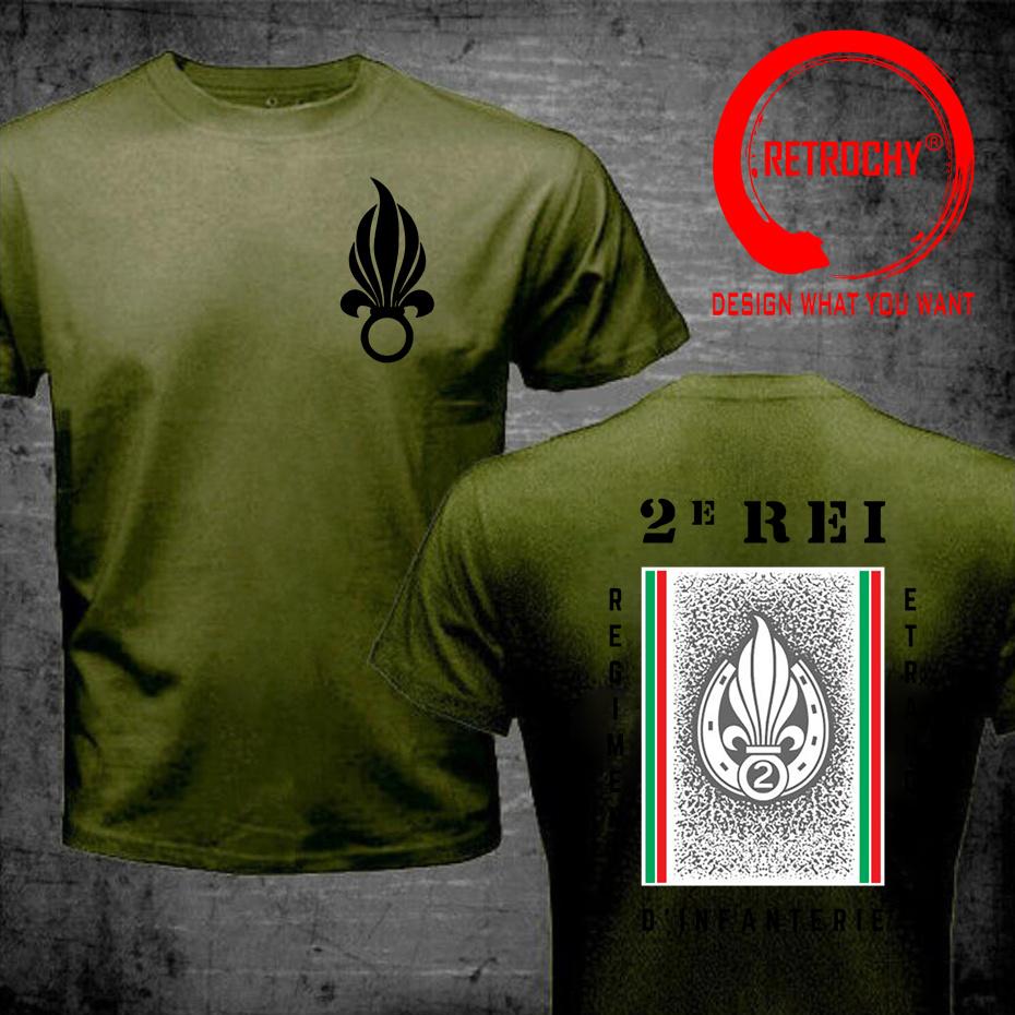 Legion Etrangere French Foreign RegiUnisext Granate Logo Printed TShirt Summer Cotton Short Sleeve ONeck Unisexs T Shirt New S6XL
