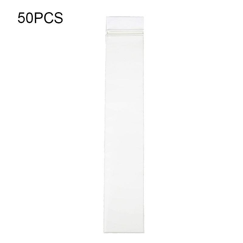 50 Stück Einweg Eis am Stiel Formbeutel Gefrierschläuche mit Zip-Verschluss Joghurtstiele Saft Frucht Smoothies Pops Eiswerkzeuge