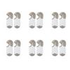 6 Pairs Breathable Low-Cut Socks Ultra-Thin Boat Socks Fashion Women Ankle Socks  Summer