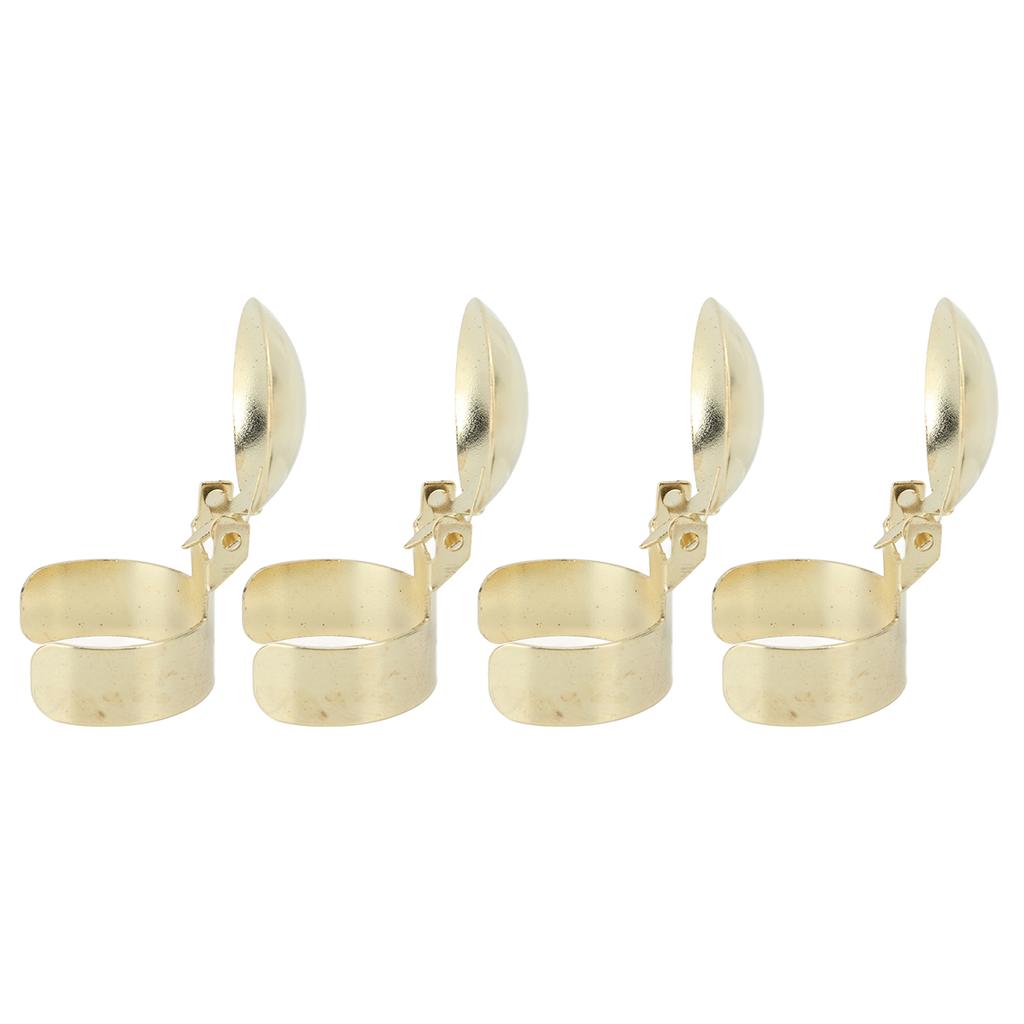 4 STUKS Automatische Kaarsendover Ring Kaarslont Doven Stopper Roestvrij Staal Kaarsendovers