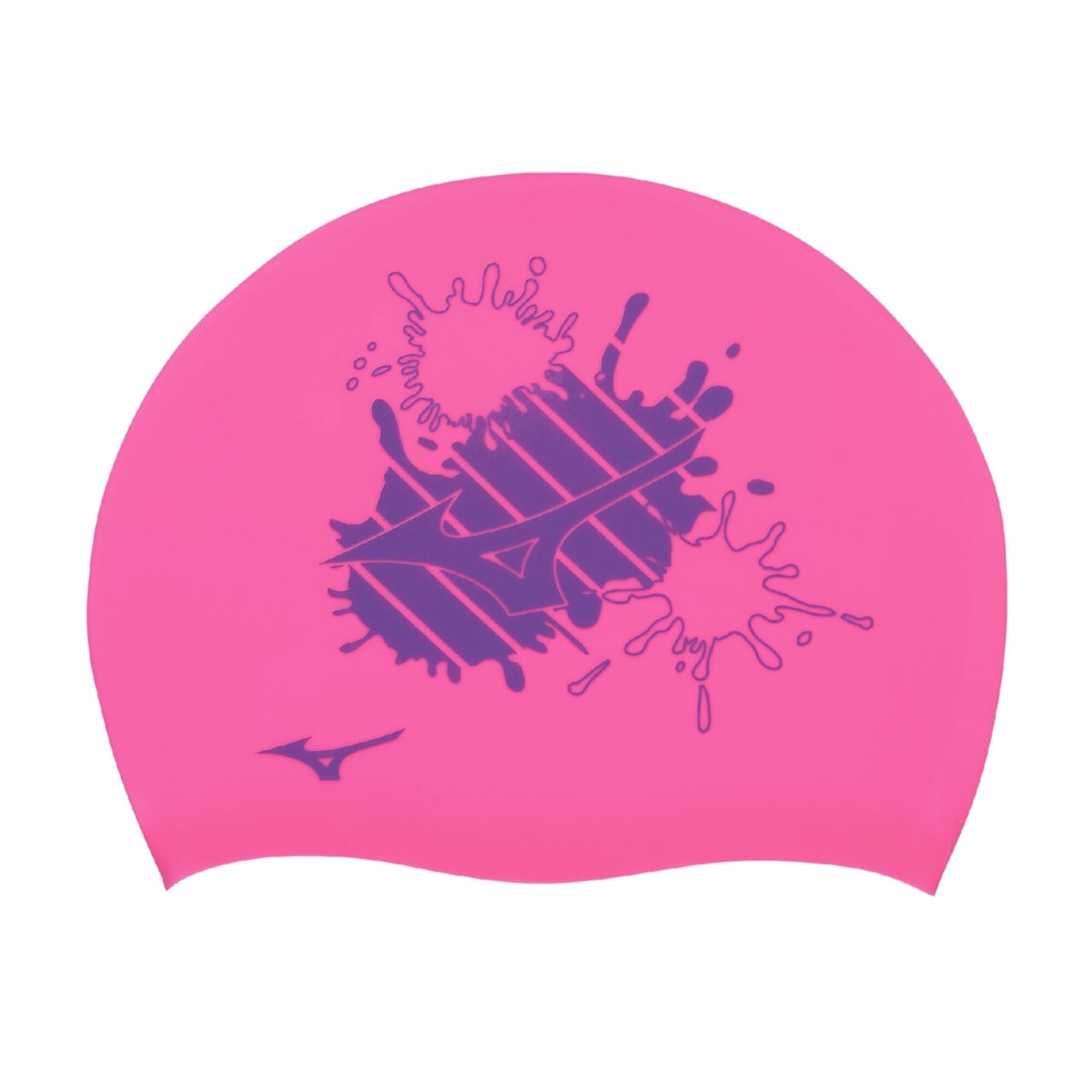 

MIZUNO N2JWC540 Silicone Swim Cap for Competitive Pink Swimming, Unisex, розовый