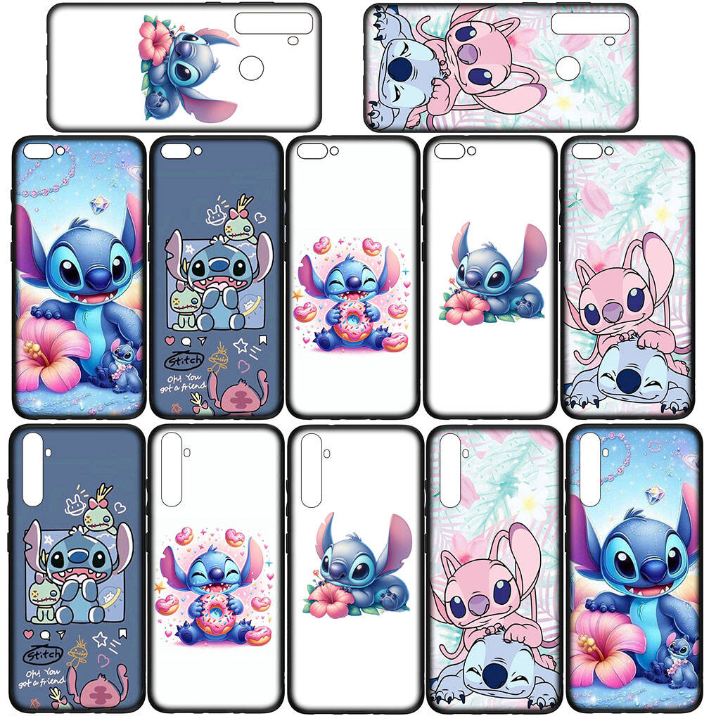 for Samsung Galaxy S25 S24 S23 iPhone 17 16 15 Xiaomi Redmi Note 14 13 12 11 Plus Pro Max XR A37 A57 Phone Case Cute Lilo Wallpaper Stitch OPPO Huawei