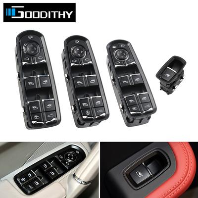 Car Master Power Window Switch Control Button For Porsche Cayenne Panamera Macan 7PP959855CDML 7PP959858RDML