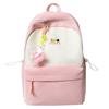 Schoolbag New Backpack, High Appearance for Middle School Students, Large Capacity, Girlish Charm, Japanese Minimalist Backpack