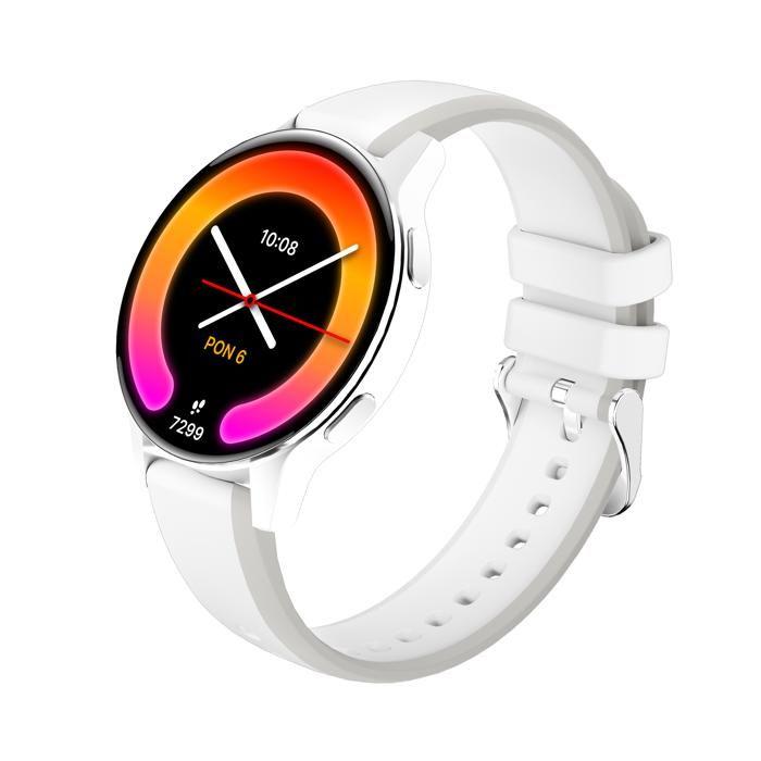 Montre Connectée Sportive - FOREVER - iGo Watch 4 - Blanc - AMOLED 1,28" - Bluetooth V5.3