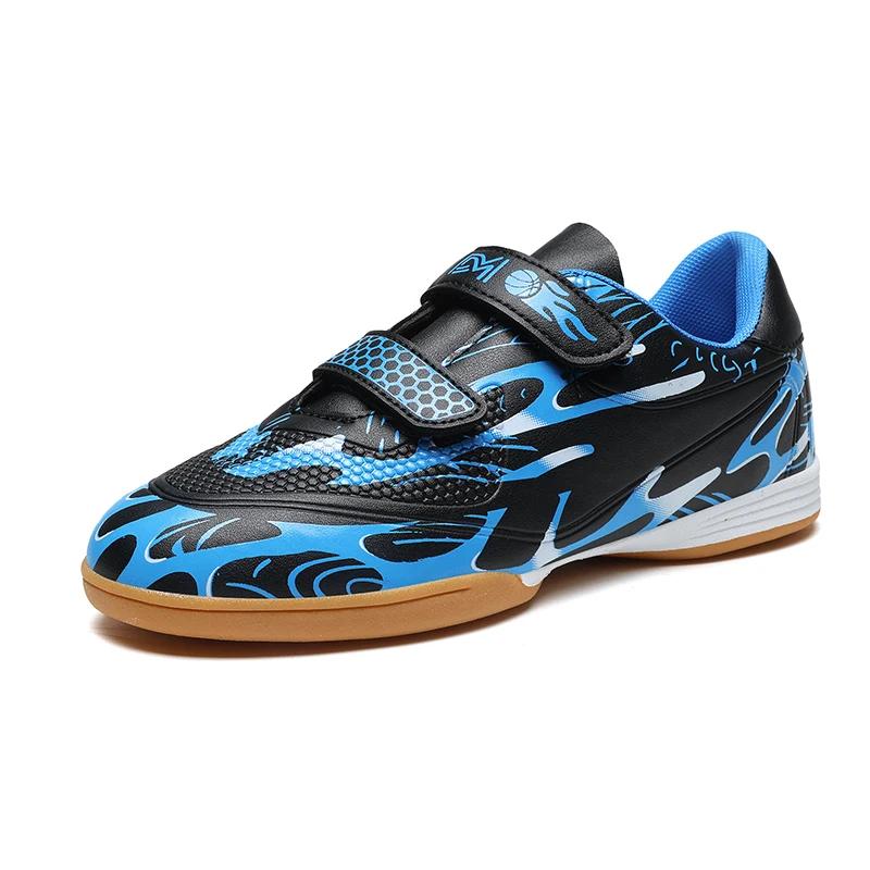 Indoor Use Football Boots Kid's Futsal Shoes Boys Girls Soccer Shoes Society Anti-slip Professional Sport Sneakers Quality Footwear