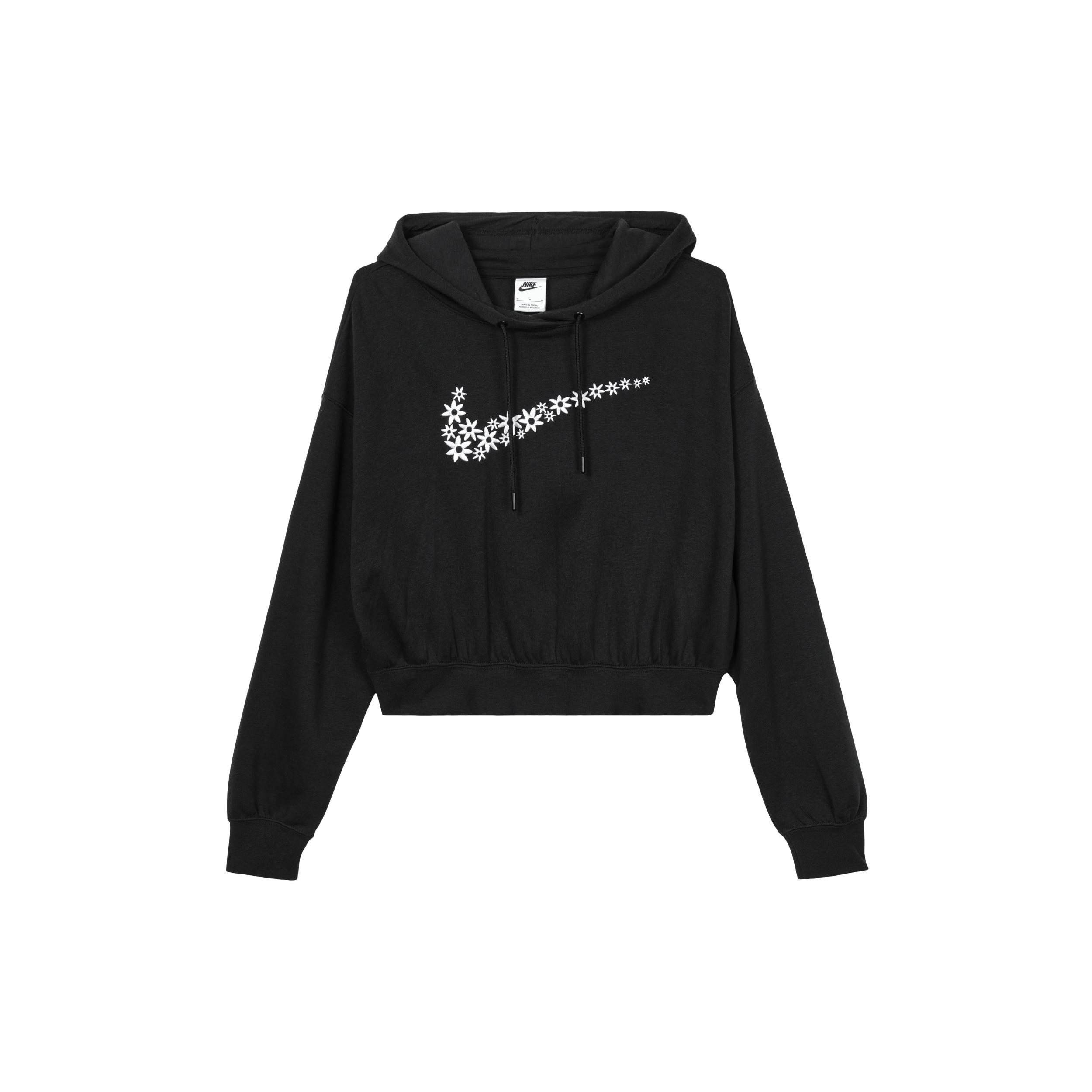 

New Nike Sportswear Women s Fleece Oversized Hoodie Black DO7257-010 XXL