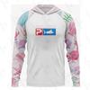 Pelagic Men's Hooded Fishing Shirt UV Protection Long Sleeve Fishing Clothing Breathable Shirt UPF 50 +
