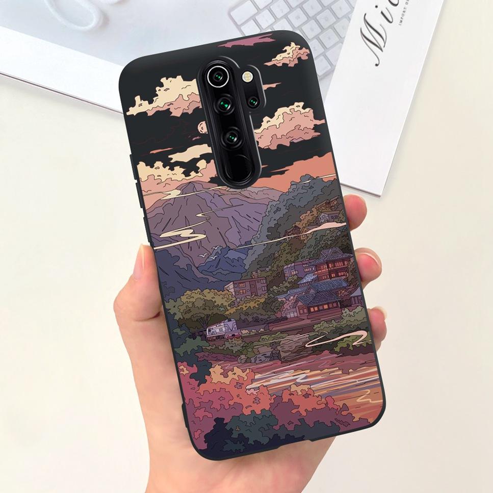 Für Xiaomi Redmi Note 8 Pro Hülle Mode Mädchen Weiche Silikon Rückseite Für Redmi Note 8Pro 8 pro Niedliche Cartoon Handyhülle Fundas