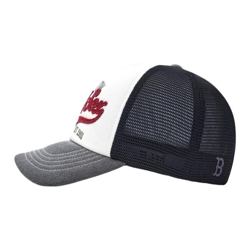 MLB Cotton, Polyester Baseball Caps Unisex Gray Fashion 3AMCV0153-43GRD
