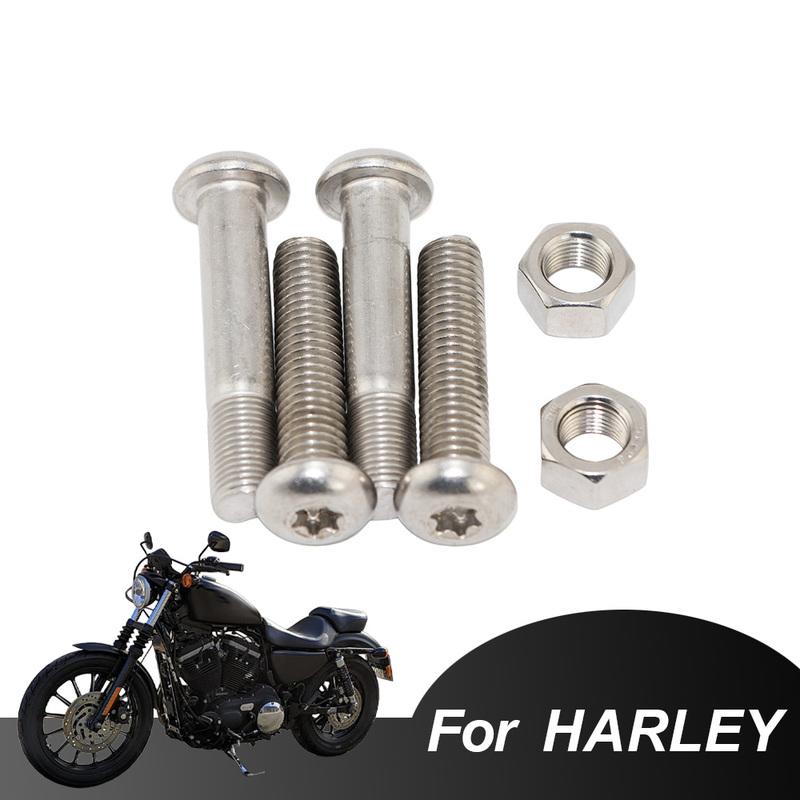 Motorcycle Rear Shock Absorber Bolts Screw Fit For Harley Sportster XL883 1200 Dyna Touring Electra Glide Softail Fixing Bolt