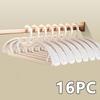 5/15/25/35 Wide Shoulder Plastic Hangers with Anti Slip Markings,perfect for Storing In Family Bedrooms and Saving Storage Space