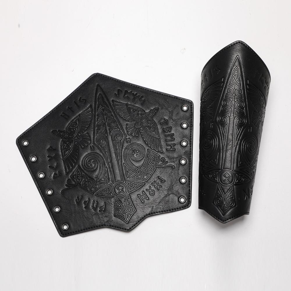 Wrist Guard, Medieval Retro Embossed, COSPLAY, Stage Props, Knight Handguards, Costumes