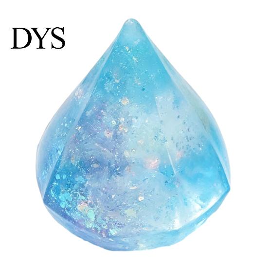 Stretchy Stress Ball Relief Rhinestone Squeeze Toy, Clear Glitter Sensory Soft Portable Fidget Party Favors for Kids Adults Toy