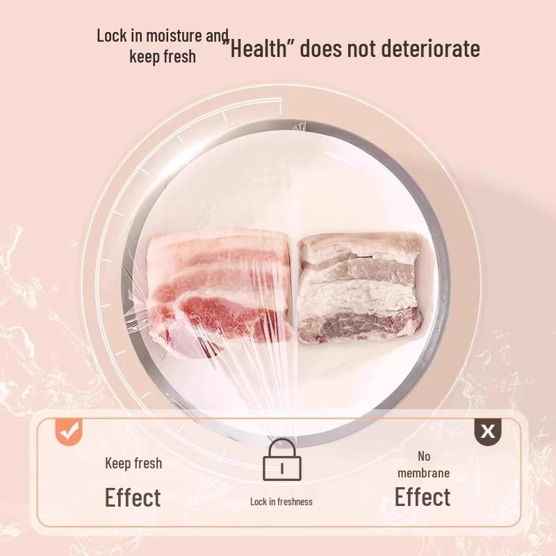 Intro Offer: Slide-Cut Cling Film with Cutter - Food-Grade Kitchen Essentials