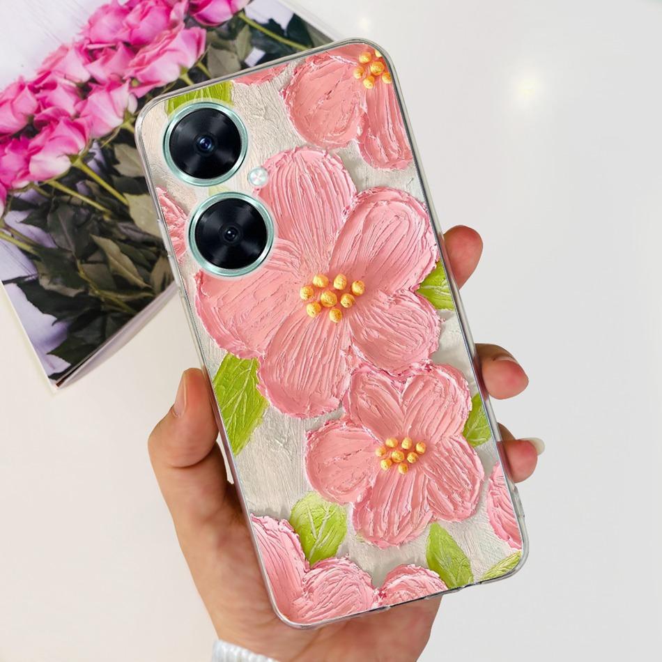 Fashion Elegant Pattern Phone Case For Huawei Nova 11i Soft Silicone TPU Back Cover For Huawei Nova11i 4G MAO-LX9