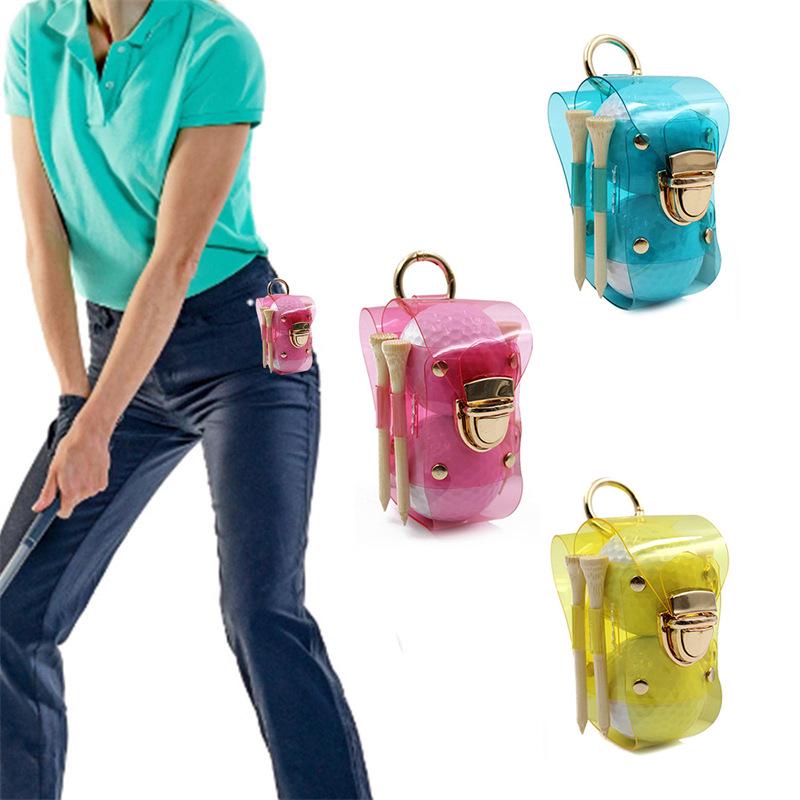 Geantă mică pentru mingi de golf japoneză și coreeană – Depozitare accesorii pentru sporturi în aer liber