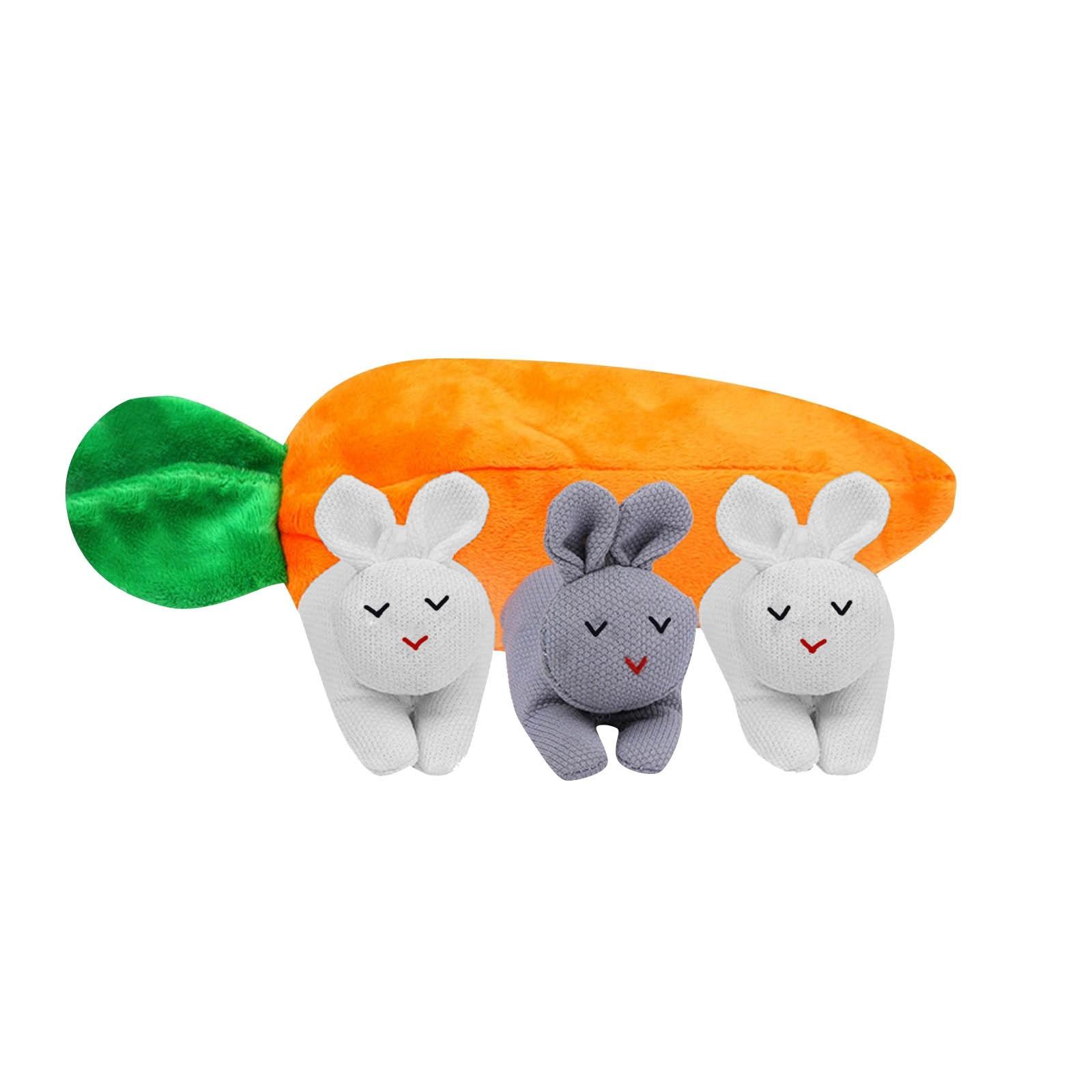 

Three Rabbits, Carrot Wallet, Cute Bunny, Easter Bunny Gift, Carrot Coin Purse, Fun Ornament One Size