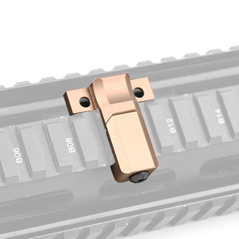 Tactical 20mm MLOK Picatinny Rail Quick Release Mount Base for M300B M600B Scout Flashlight,ARIS T-shaped Flashlight Base