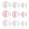 10Pcs Clear Bubble Balls Cake Topper Pearl Shape Cupcake Toppers Kids Girls Mermaid Birthday Decoration Unicorn Party Supplies